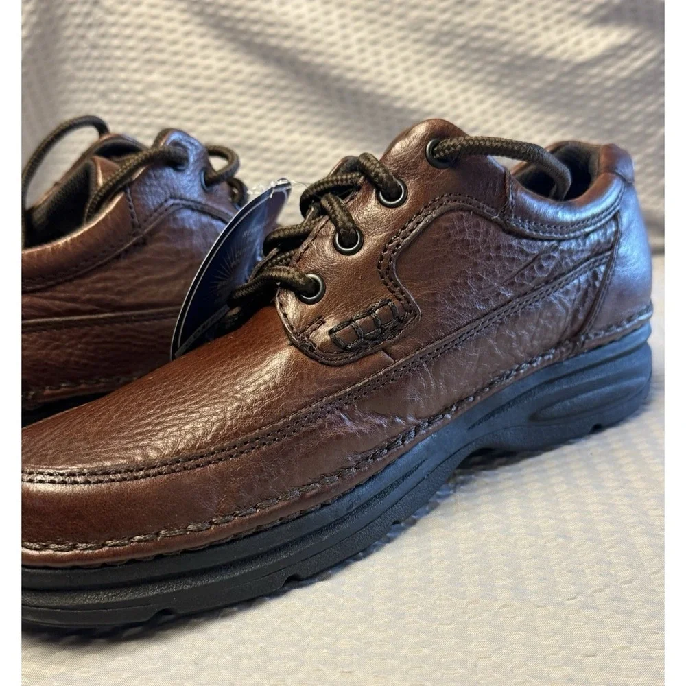Nunn Bush Men's Cameron Moc Toe Oxford with Comfort Gel Footbed 9.5 M New in Box